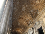 План Собора Св. Петра в Ватикане - портик и главный фасад