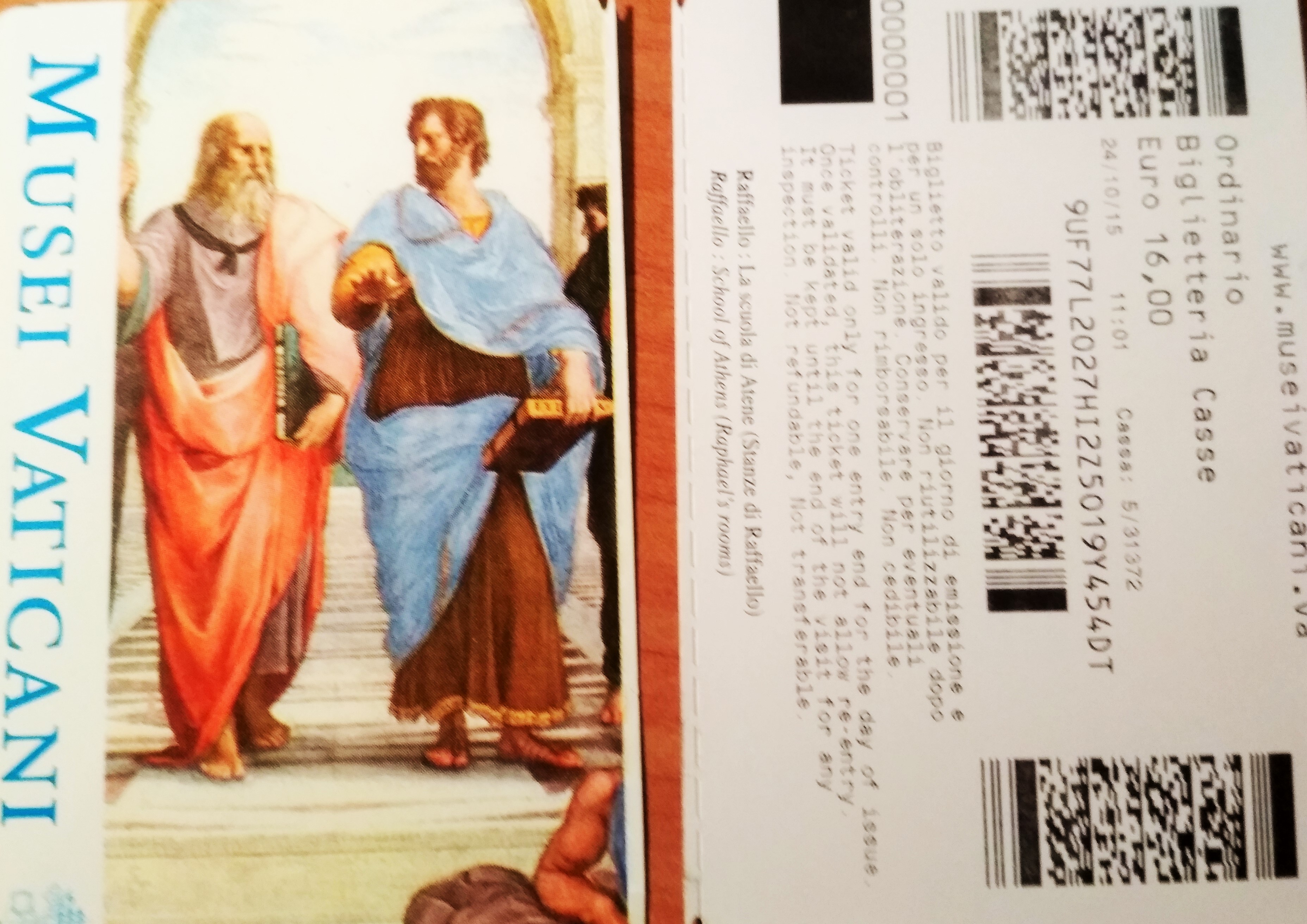Билет в Музеи Ватикана