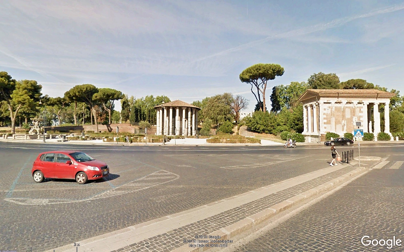 Площадь Уста истины в Рим