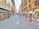 Кровавые гонки на улице в Риме