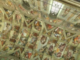 Фрески на потолке Сикстинской Капеллы