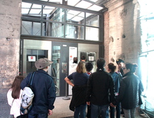 Лифт между ярусами в Колизее