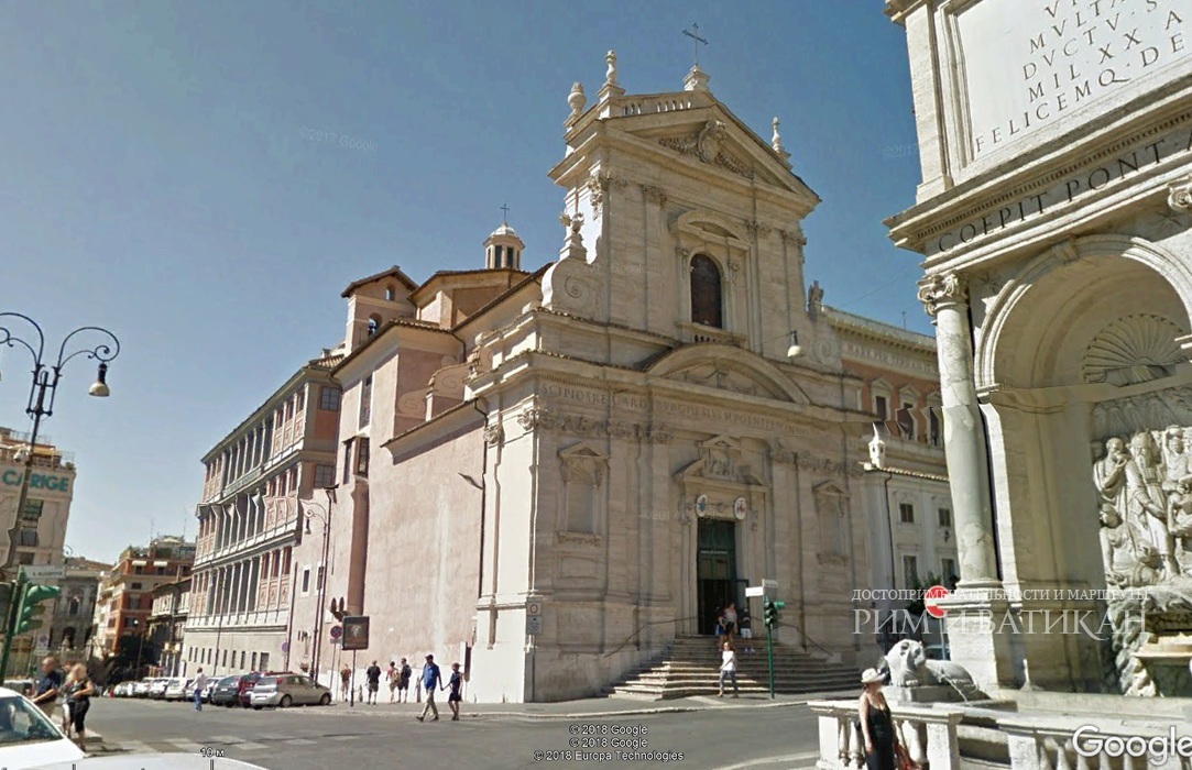 Церковь Санта-Мария-делла-Виттория - Chiesa di Santa Maria della Vittoria