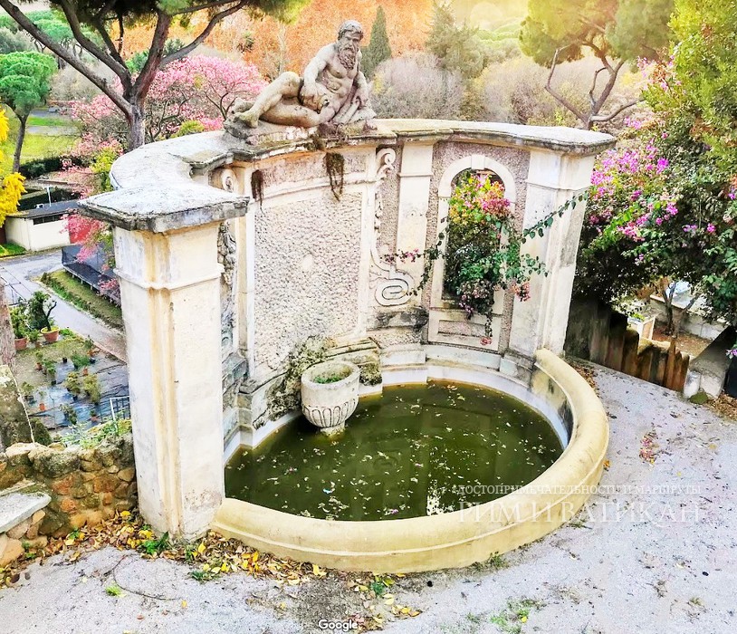Фонтан Реки на вилле Челимонтана - Fontana del Fiume a Villa Celimontana? фото Fabrizio Paravani